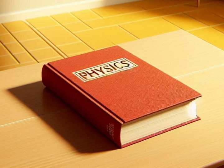 A Physics Book on Table